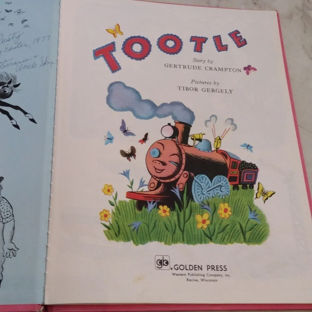 Golden Books Tootle. - Picture 4 of 10
